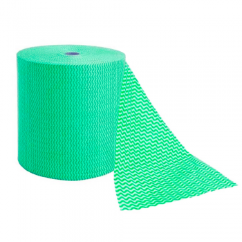 Pano Multiuso Tipo Perfex Verde Life Clean com 600 panos 28x50cm