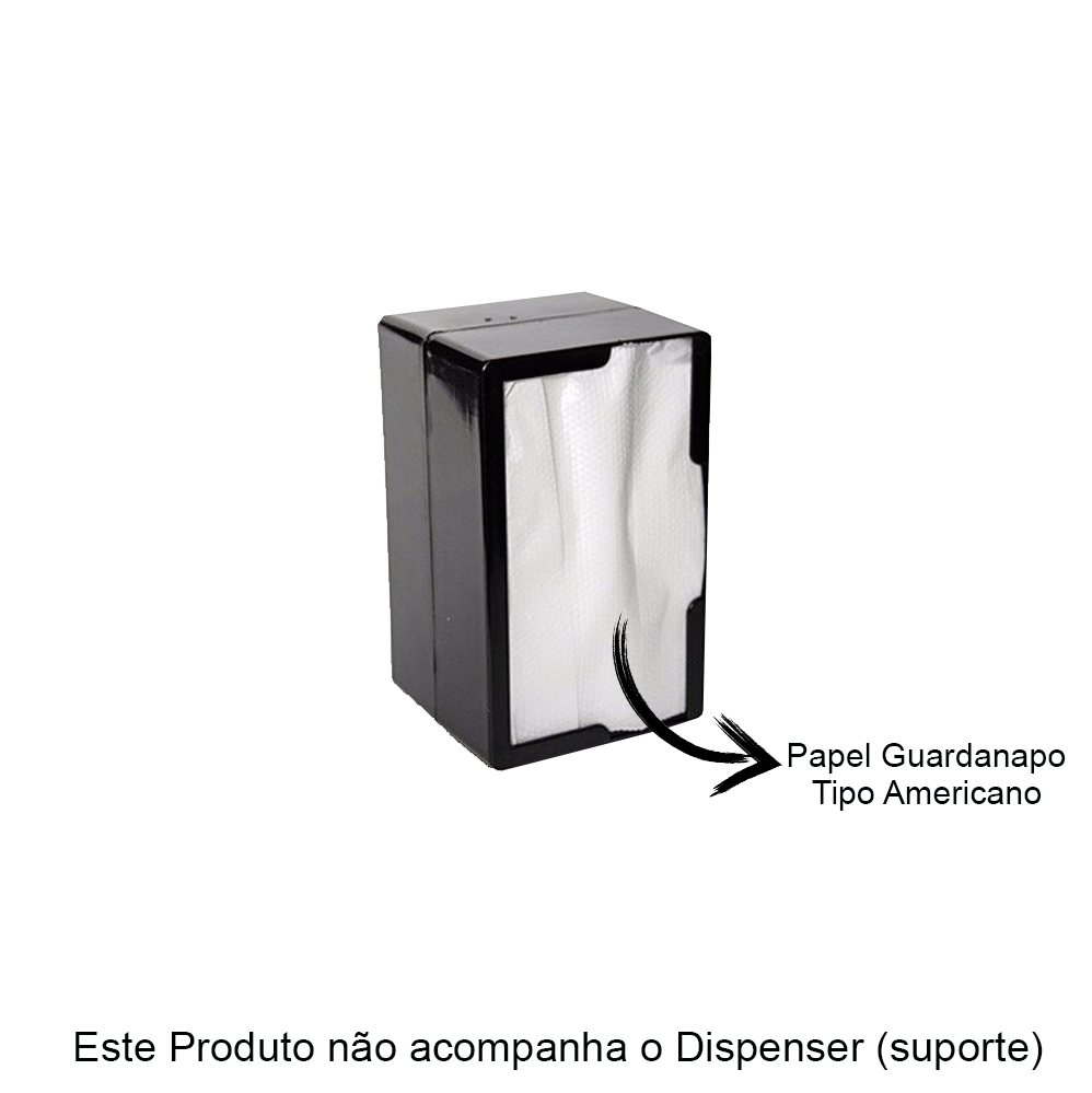 Guardanapo de Papel Americano Pluma 16x21cm com 100 folhas