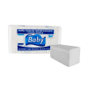 Papel Toalha Interfolhado Folha Dupla Baby 2 Dobras 100% Celulose com 1000 folhas