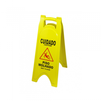 Placa Sinalizadora - PISO MOLHADO - JSN