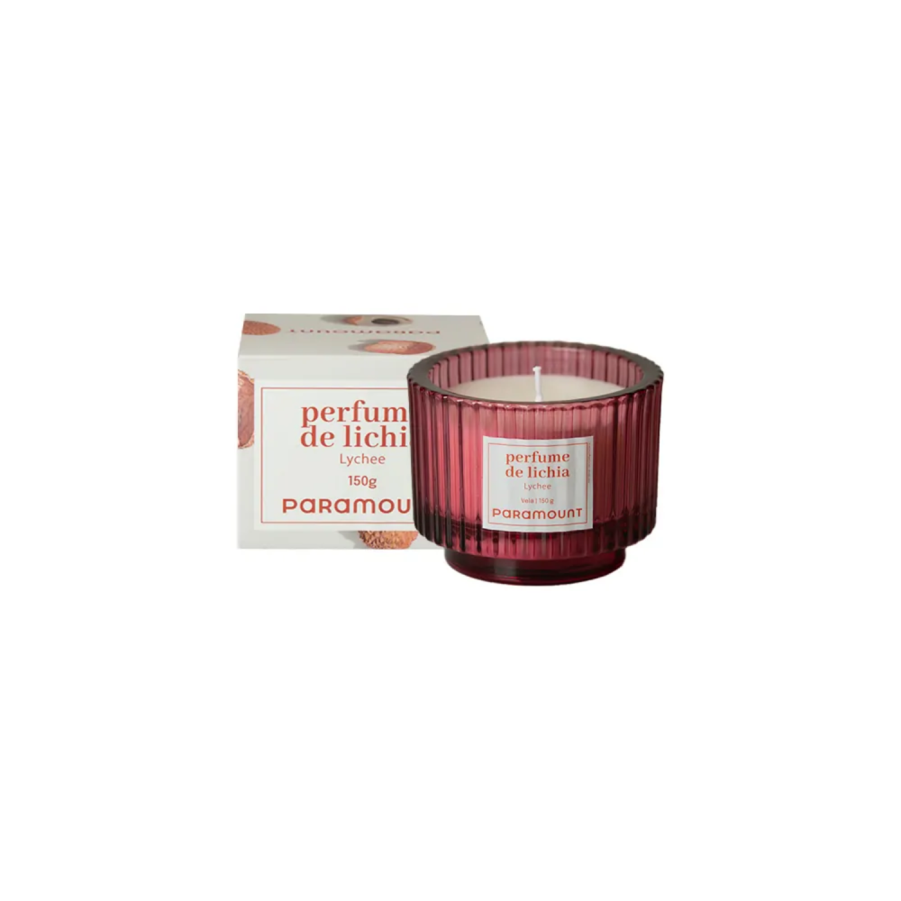 Vela Aromática Perfume de Lichia 150g Paramount 