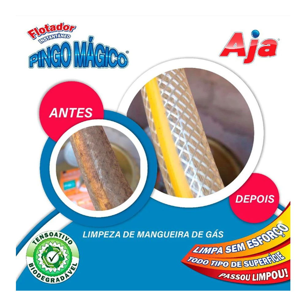 Limpador Flotador Concentrado Pingo Mágico 500mL 
