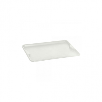 Bandeja Plástica Santana para Servir Branca