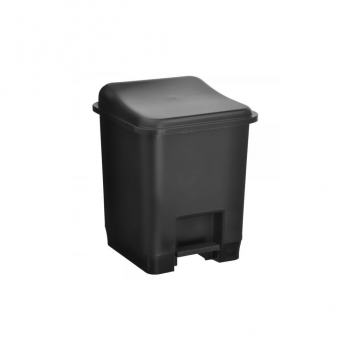 Lixeira com Pedal 14L Santana Preta