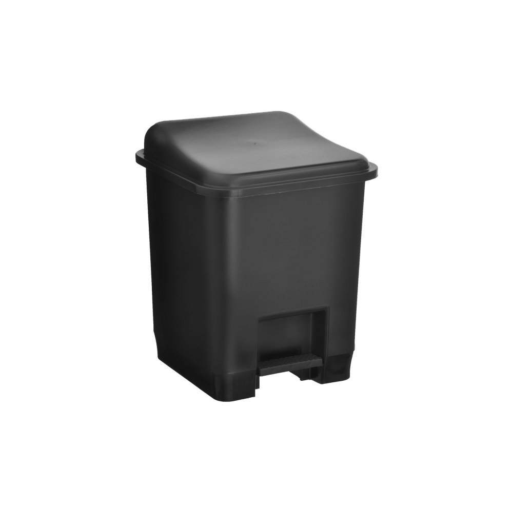 Lixeira com Pedal 14L Santana Preta