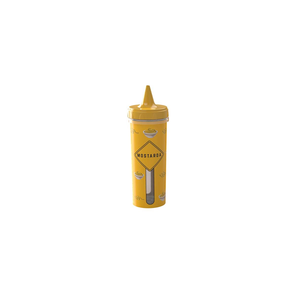 Bisnaga de Plástico 250mL para Mostarda