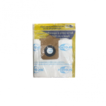 Saco para Aspirador de Pó Porto-Pel Eletrolux Hidrovac 1300 com 3 unid.
