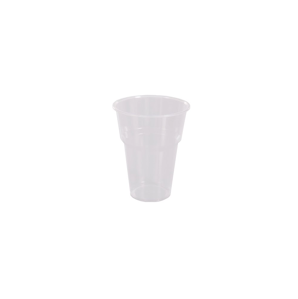 Copo Plástico Descartável 500mL Prafesta Supremo Transparente com 30 unid.