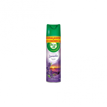 Aromatizador Aerossol Bom 360ml Ar Lavanda