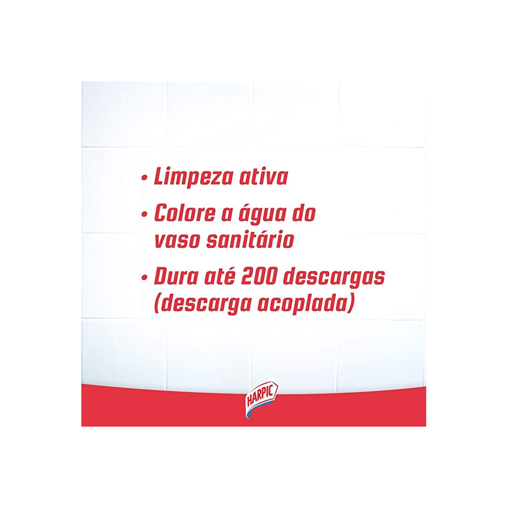 Bloco Sanitário Harpic para Caixa Acoplada Marine com 2 unid. de 50g 25% DESCONTO