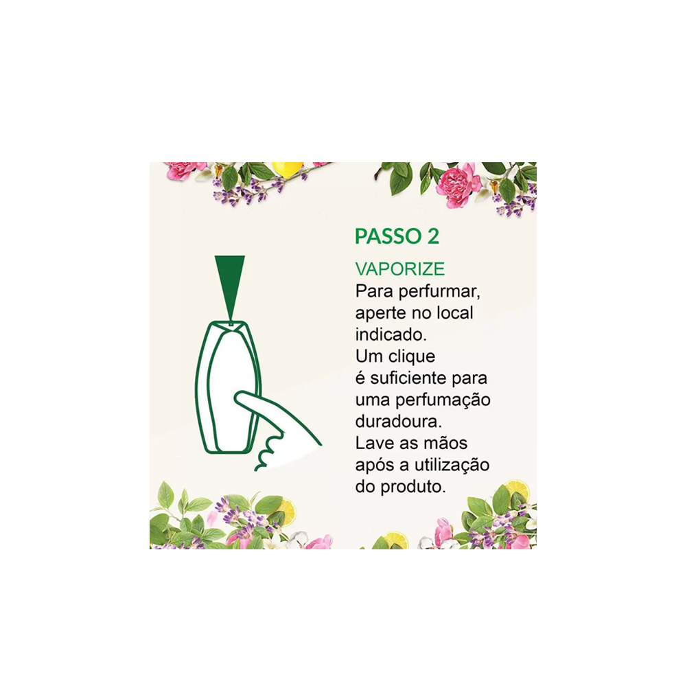 Desodorizador Bom Ar Click Spray 12mL Refil Talco