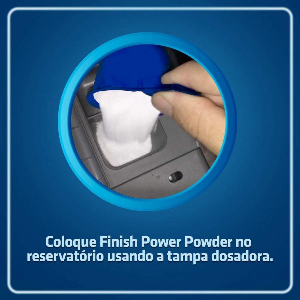 Detergente para Máquina de Lavar Louça em Pó Finish 450g