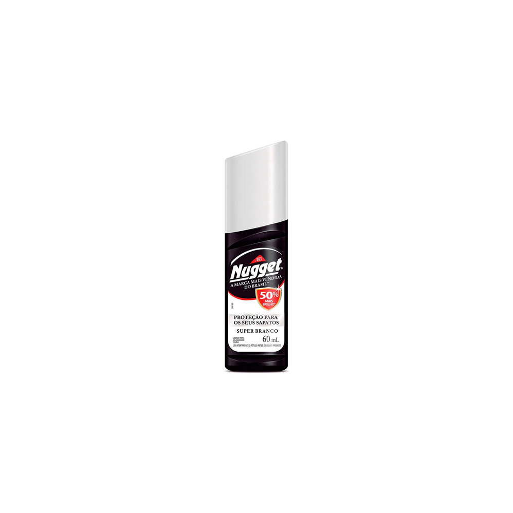 Graxa para Sapato Líquida Nugget Branco 60mL