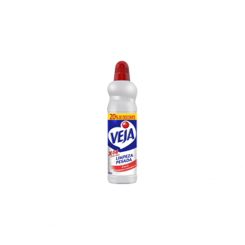 Limpador Desinfetante Veja X-14 Limpeza Pesada 2 em 1 com Cloro 500mL 20% DESCONTO