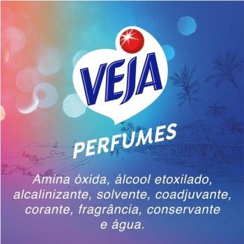 Limpador Perfumado Veja Flores do Mediterrâneo 500mL