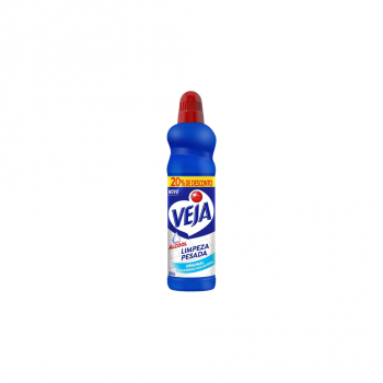 Limpa Pisos com Álcool Veja Limpeza Pesada 500mL 20% GRÁTIS
