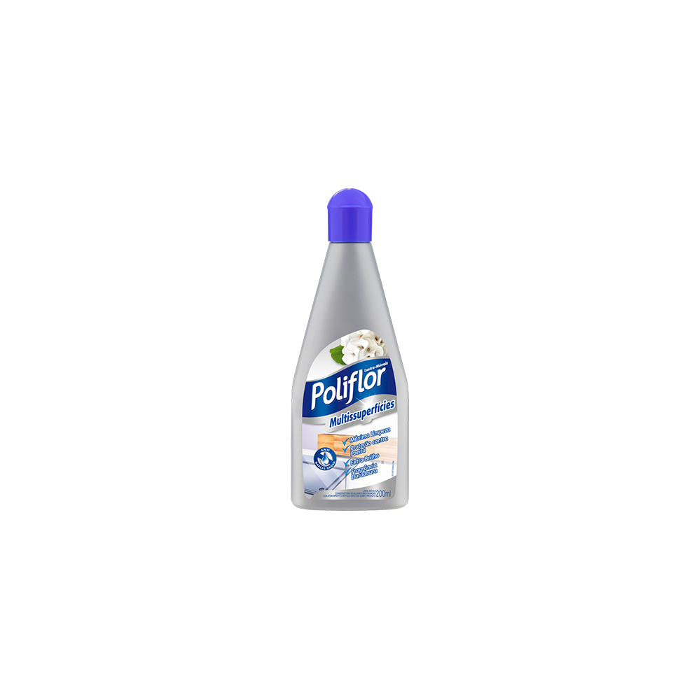 Lustra Móveis Poliflor Multissuperfície 200mL