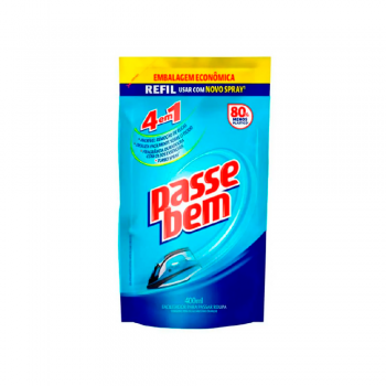 Facilitador de Passar Roupas Passe Bem 400mL Refil