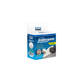 Fita Adesiva Antiderrapante Transparente Tekbond 50mm x 5m 
