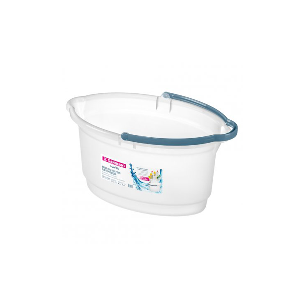 Balde 14L Sanremo Oval Cristal