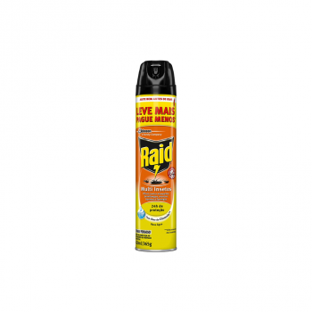 Inseticida Aerossol Raid Multi Insetos Citronela 420mL