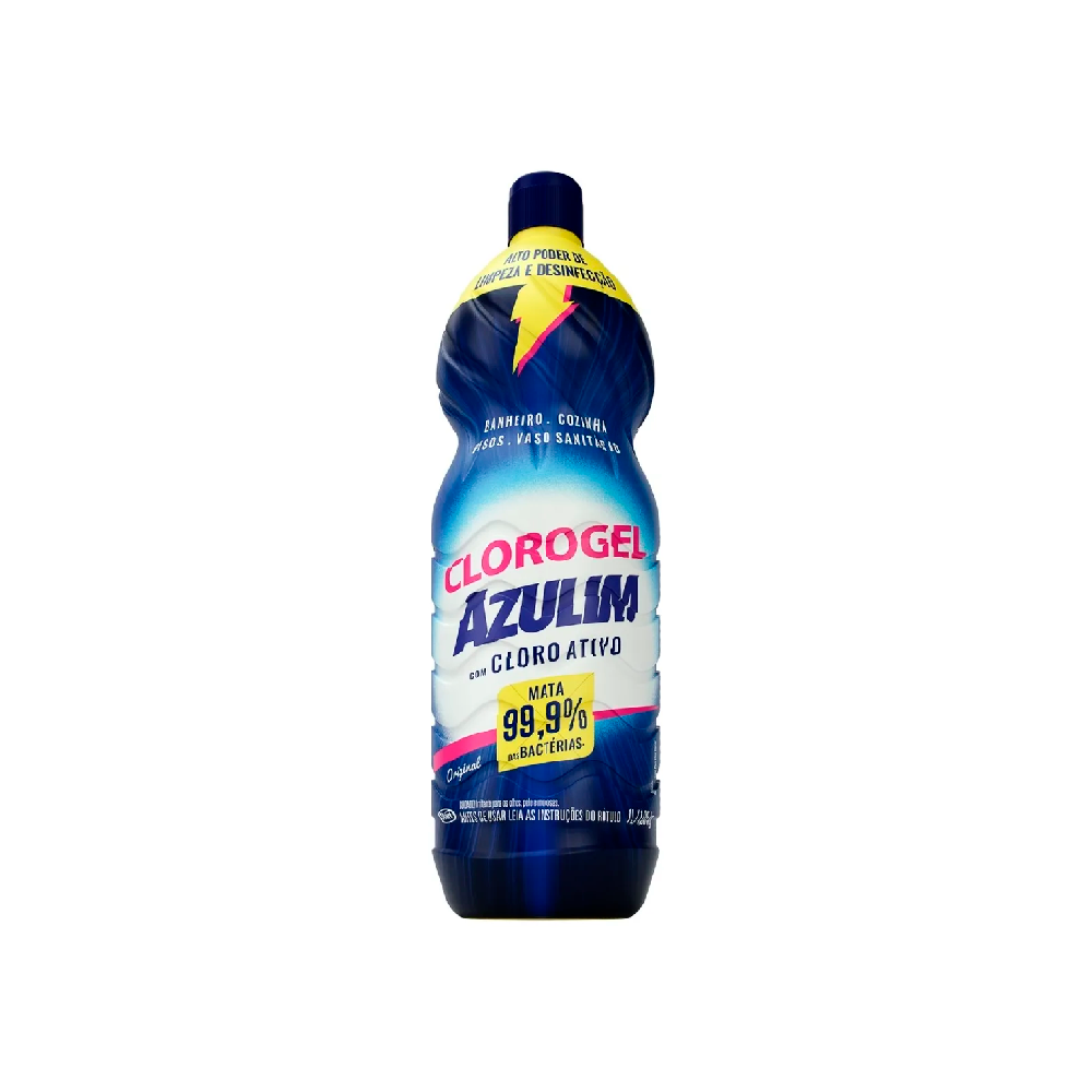Cloro Gel Azulim 1L