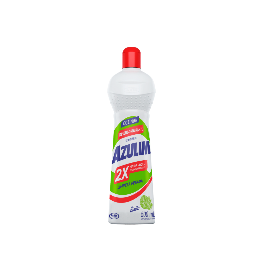 Limpador Desengordurante Cozinha Azulim 500mL Limão