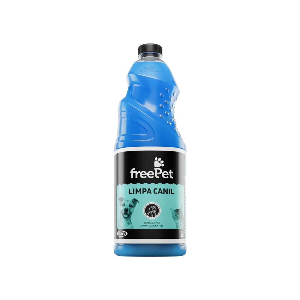 Limpa Canil Free Pet Gel Start Eucalipto 2L