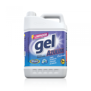 Limpador Desinfetante Concentrado Gel Azulim 5L