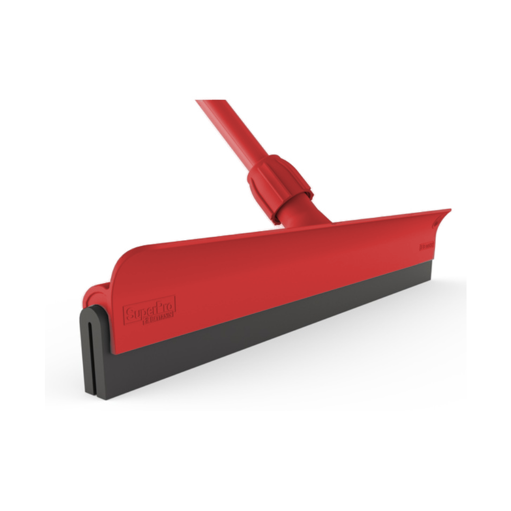 Rodo Plástico 45cm Reforçado SuperPro Promax sem Cabo - Vermelho