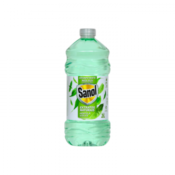 Desinfetante Sanol Extratos Naturais Hortelã e Sálvia 2L