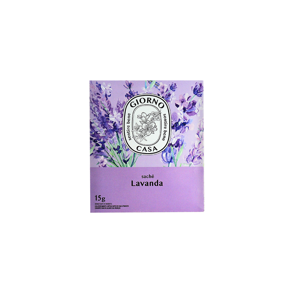 Sachê Aromatizador Giorno Lavanda 15g