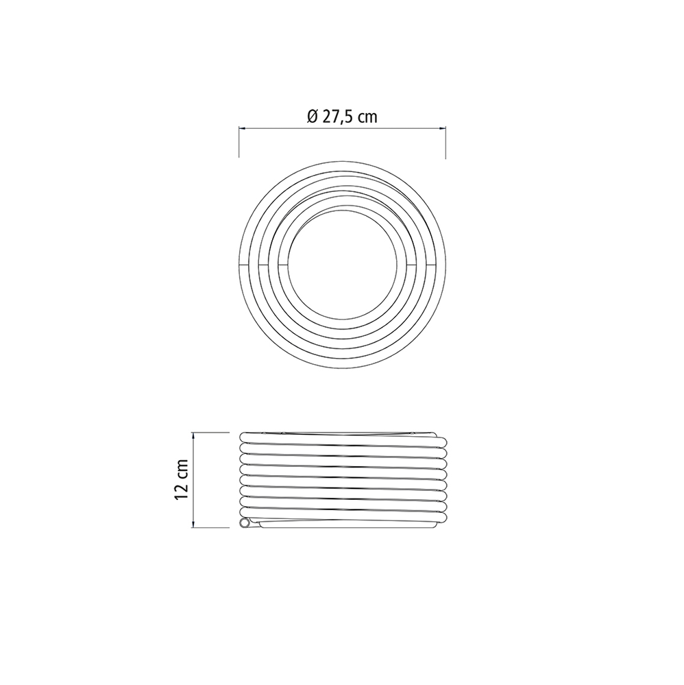 Mangueira para Jardim 1/2" com Engates Tramontina Flex Verde 15 metros