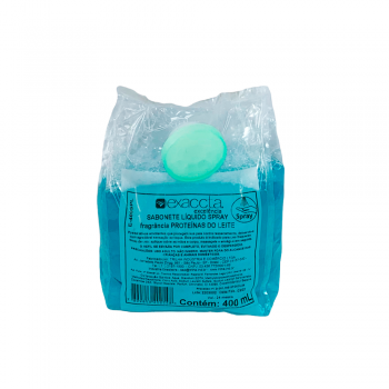 Sabonete Spray Refil 400mL Trilha Exaccta Proteína do Leite 400mL