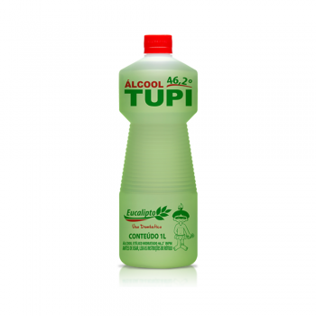 Álcool Líquido 46% Tupi 1L Eucalipto