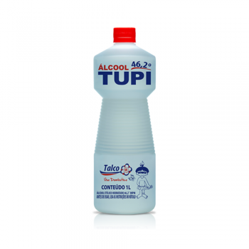 Álcool Líquido 46% Tupi 1L Talco