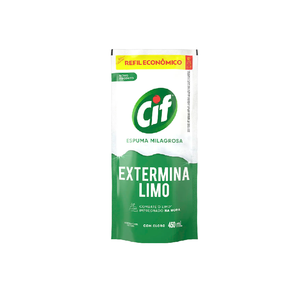 Tira Limo Cif 450mL Espuma Milagrosa Refil