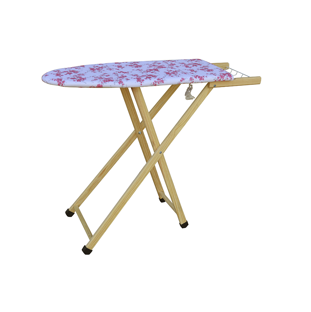 Mesa de Passar Roupa de Madeira Utilaço com Tomada