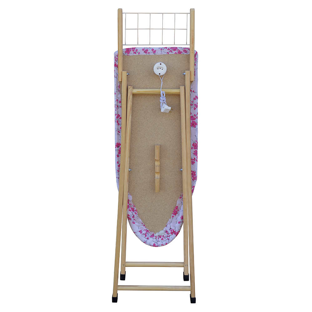 Mesa de Passar Roupa de Madeira Utilaço com Tomada