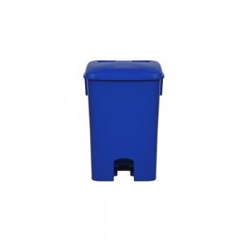 Lixeira com Pedal 100L Bralimpia - Azul