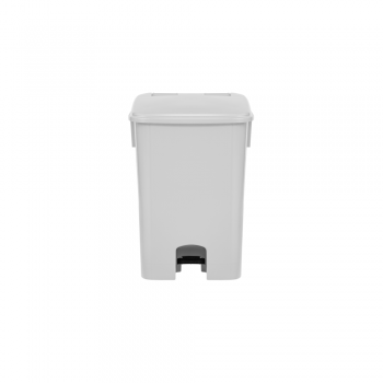Lixeira com Pedal 100L Bralimpia - Branca