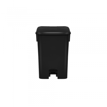 Lixeira com Pedal 100L Bralimpia - Preta
