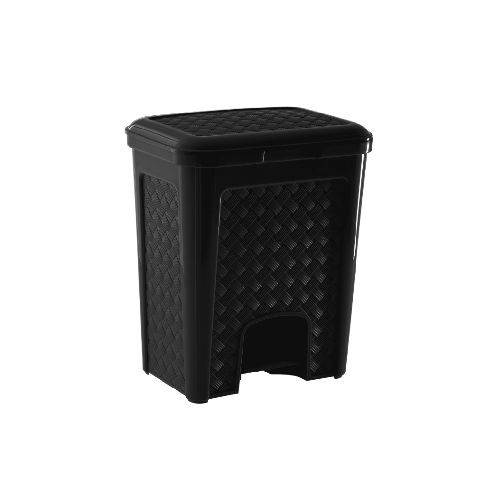 Lixeira com Pedal 13L Paramount Rattan