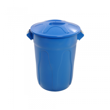 Lixeira com Tampa 40L JSN - Azul