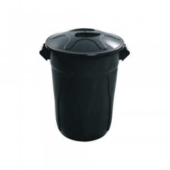 Lixeira com Tampa 40L JSN - Preto