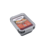Marmitex de Alumínio 700mL Vabene c/ Tampa PET com 12 unid.