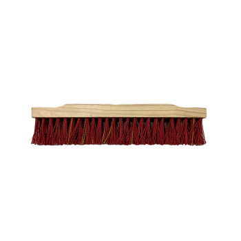 Vassoura Gari de Nylon 40cm BJ Base de Madeira - sem Cabo