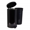 Lixeira com Pedal 15L Viel  Preta