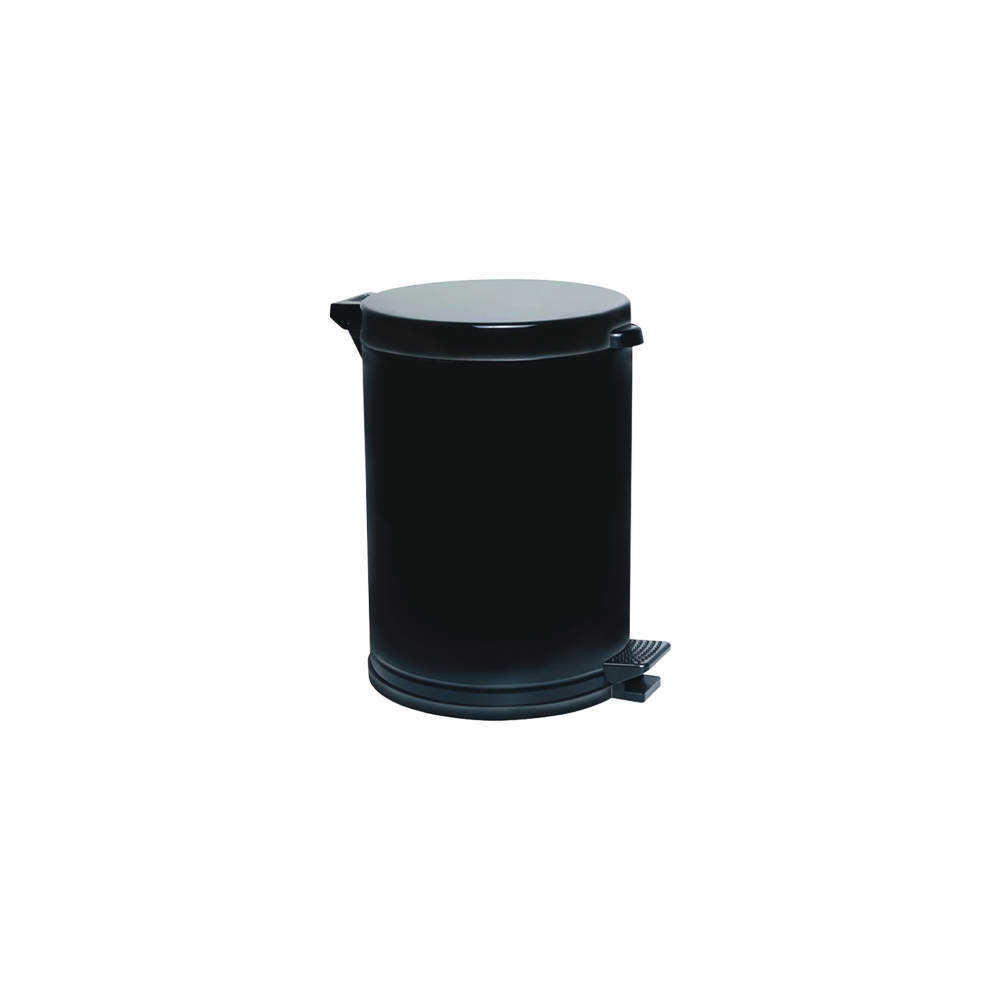 Lixeira com Pedal 4,5L Viel Preta
