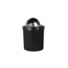 Lixeira com Tampa Basculante Inox 5L Viel Preta